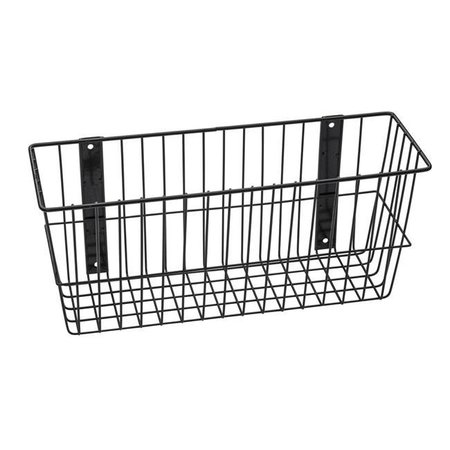 RACK EM RACKS Rack Em Racks 9088-B Universal Wire Basket; Black - 18 x 6 x 8 in. 9088-B